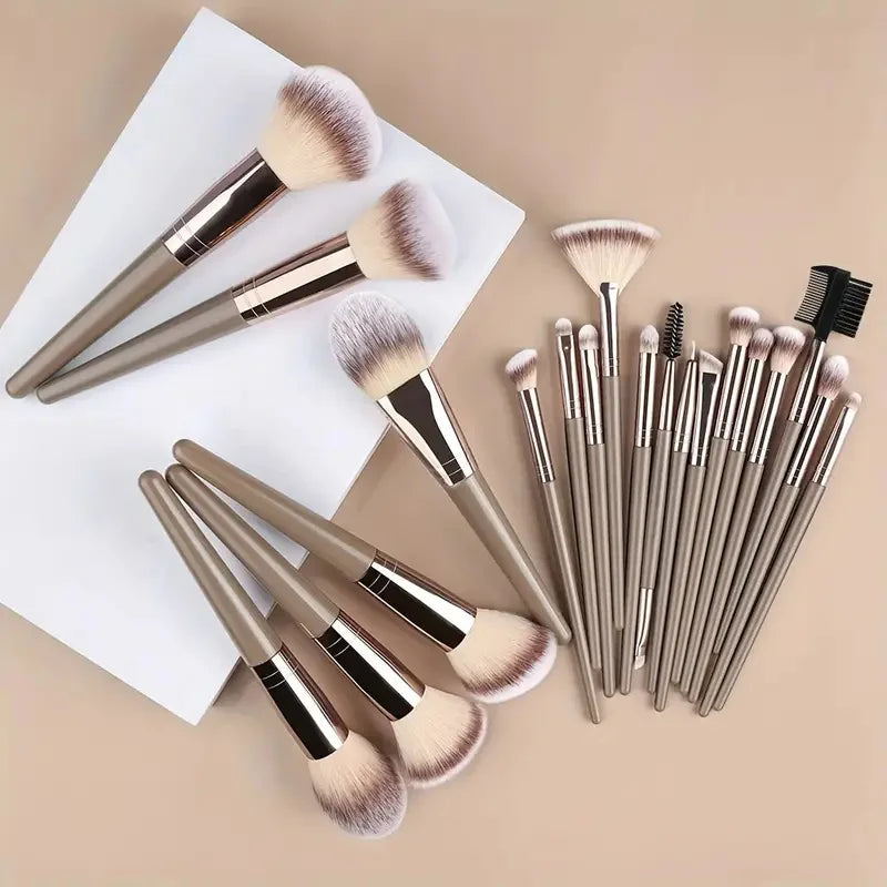 Pinceau de Maquillage Professionnel 3-20Pcs
