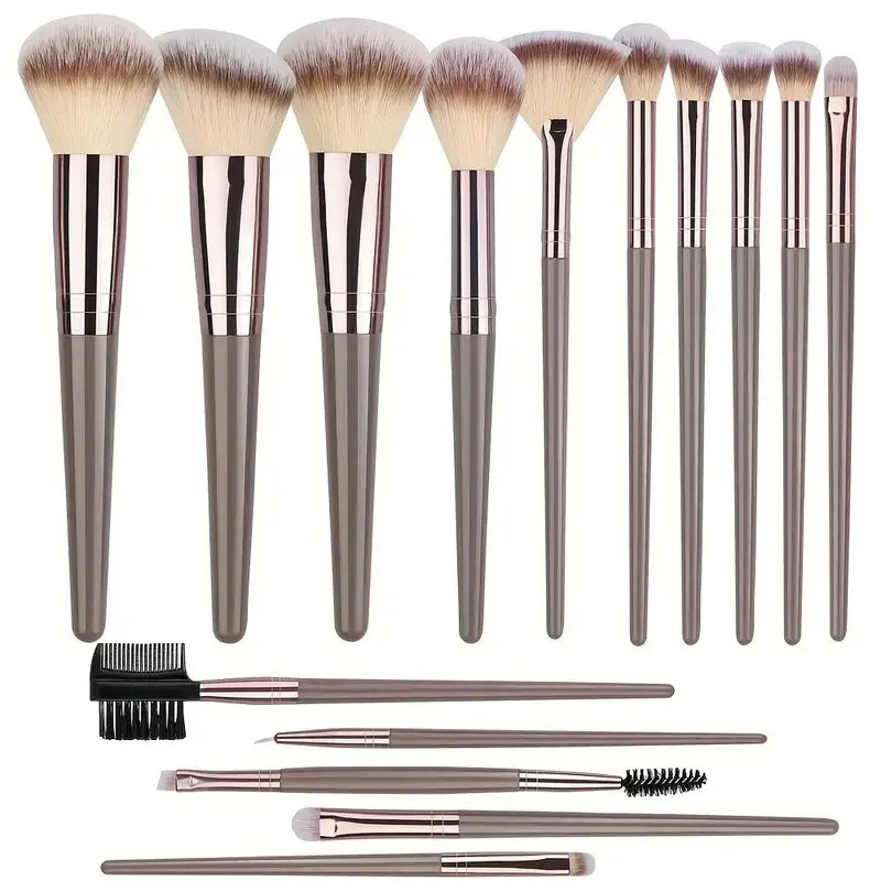 Pinceau de Maquillage Professionnel 3-20Pcs