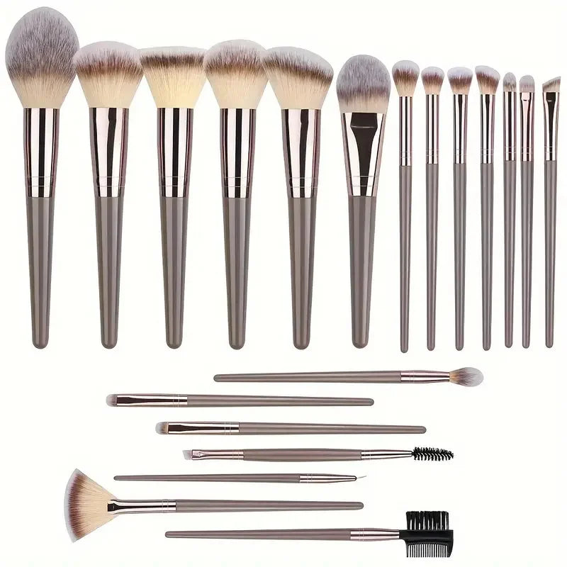 Pinceau de Maquillage Professionnel 3-20Pcs