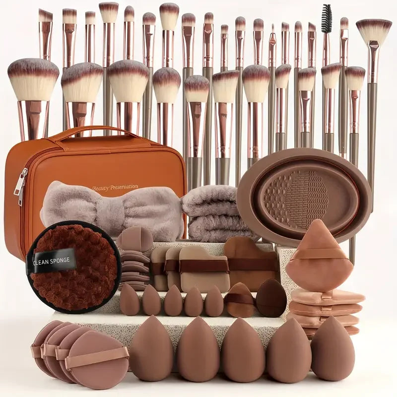 Pinceau de Maquillage Professionnel 3-20Pcs