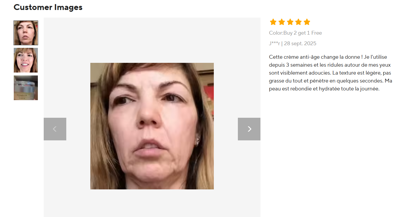 Crème Visage au Collagène 50g – Soin Hydratant Repulpant Jour & Nuit aux Peptides, Cosmétique Coréen Anti-Âge