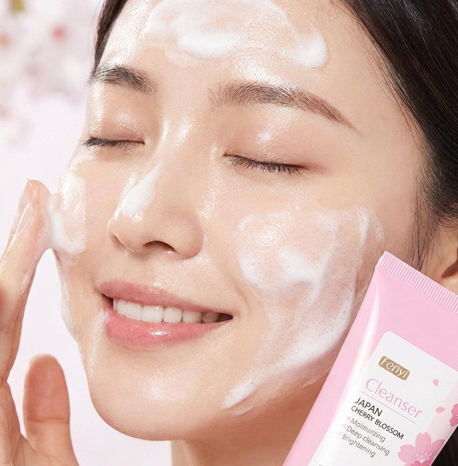 Nettoyant Visage à la Vitamine C – Nettoyage Profond & Teint Éclatant