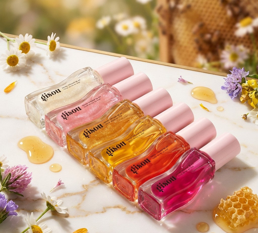 Baume à Lèvres Hydratant & Huile Brillante – Effet Repulpant & Cerise Gloss