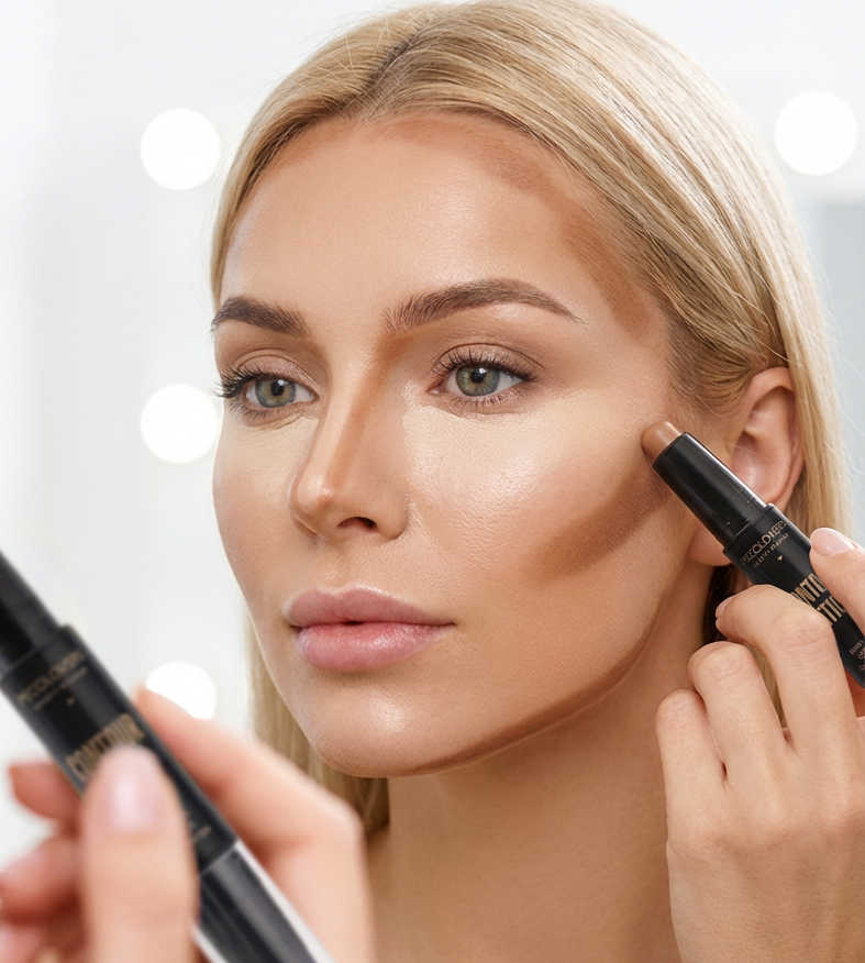 Bâton de Contour et Surligneur Double-Tête