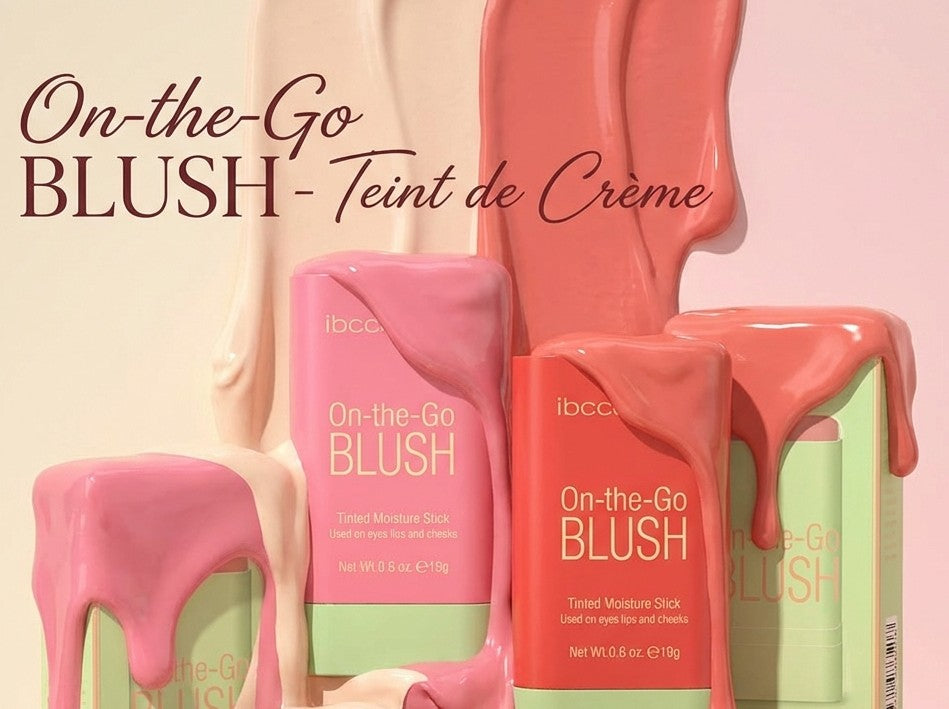 PixiBlush – Blush en Stick Model Coréen Mat, Imperméable & Longue Durée