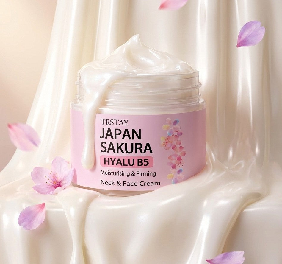 Crème Tonifiante Sakura à l’Acide Hyaluronique