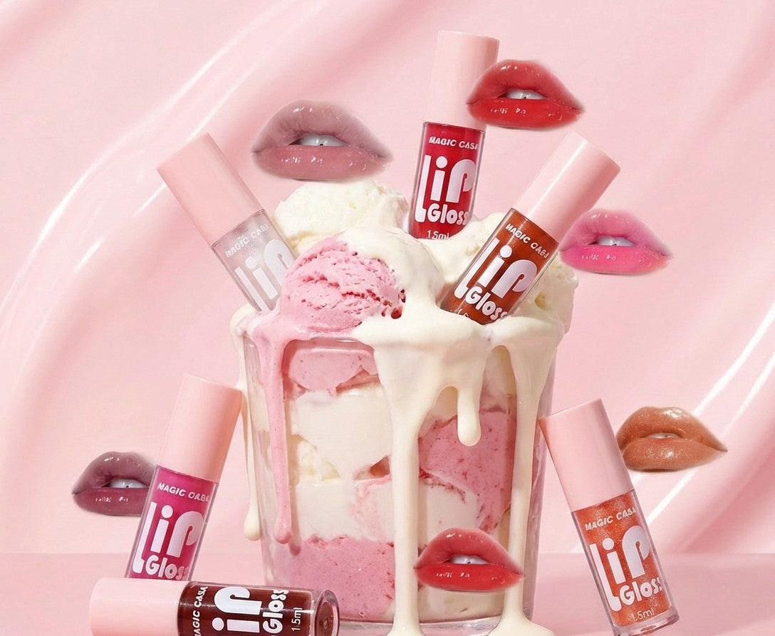 Ensemble de 6 Huiles à Lèvres Gelée Hydratantes