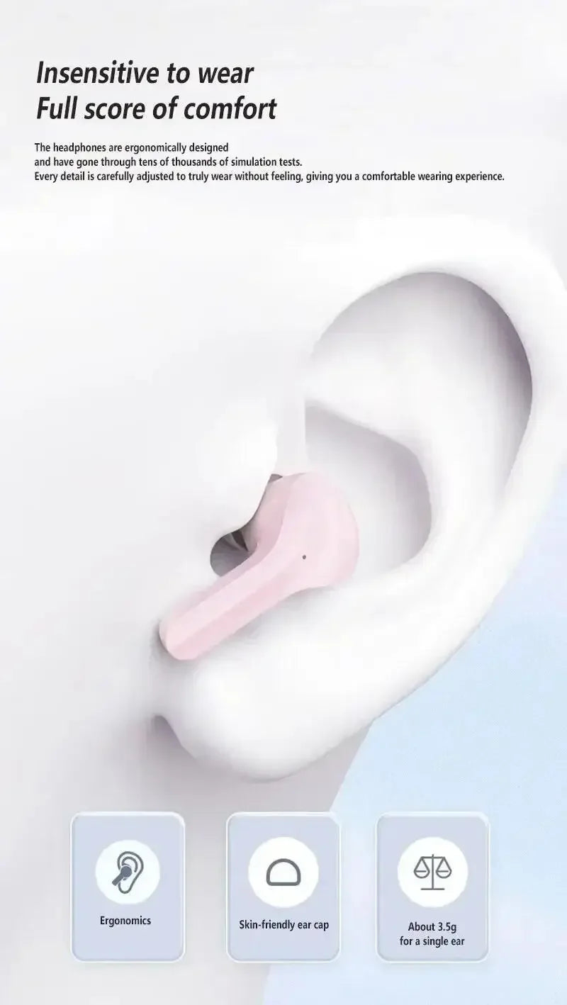 Écouteurs Sans Fil AIR31 TWS Bluetooth 5.3, Compatibles avec Huawei, Xiaomi, iPhone