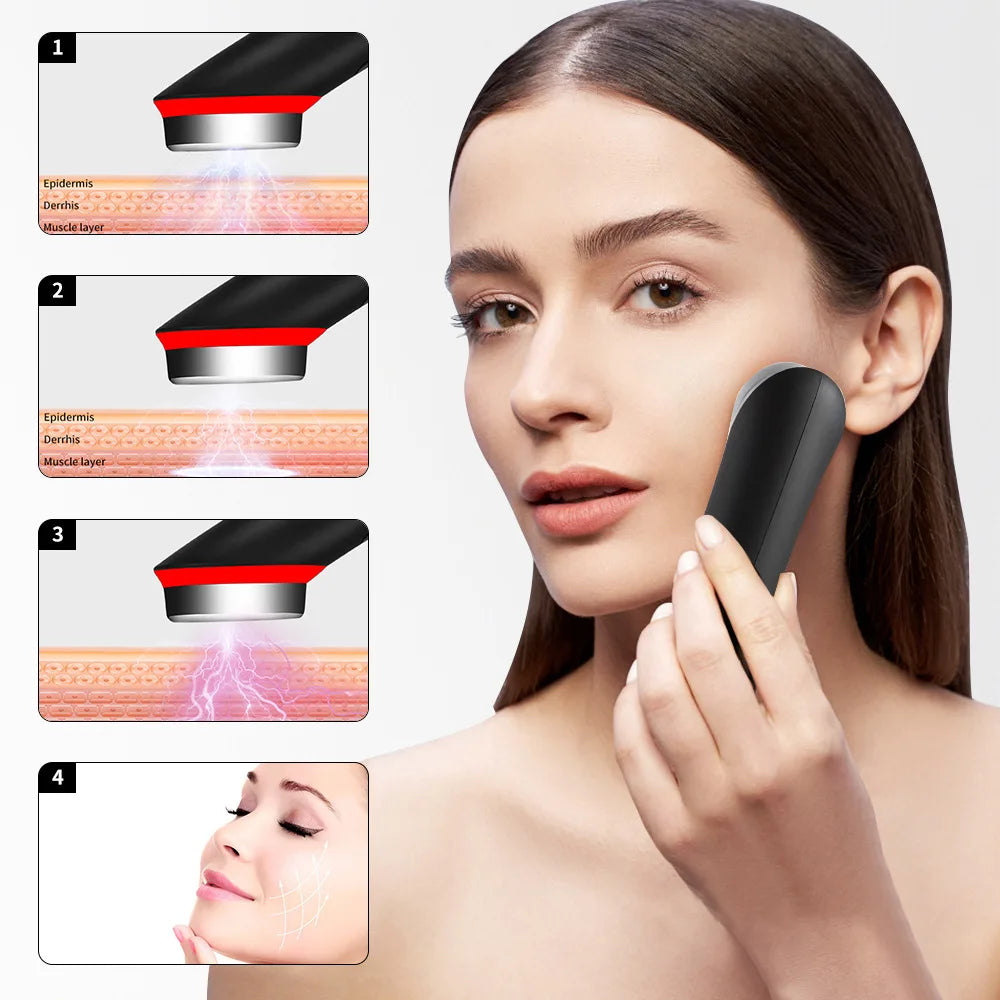 Masseur Facial à Microcourant EMS – Age-R Booster Pro, Skin Care & Rajeunissement