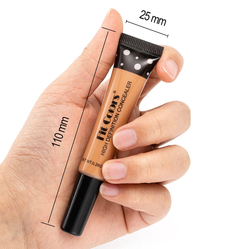 Correcteur plusieurs Choix de Teinte – Fond de Teint Liquide Nourrissant & Hydratant, Couvrance Cernes & Imperfections