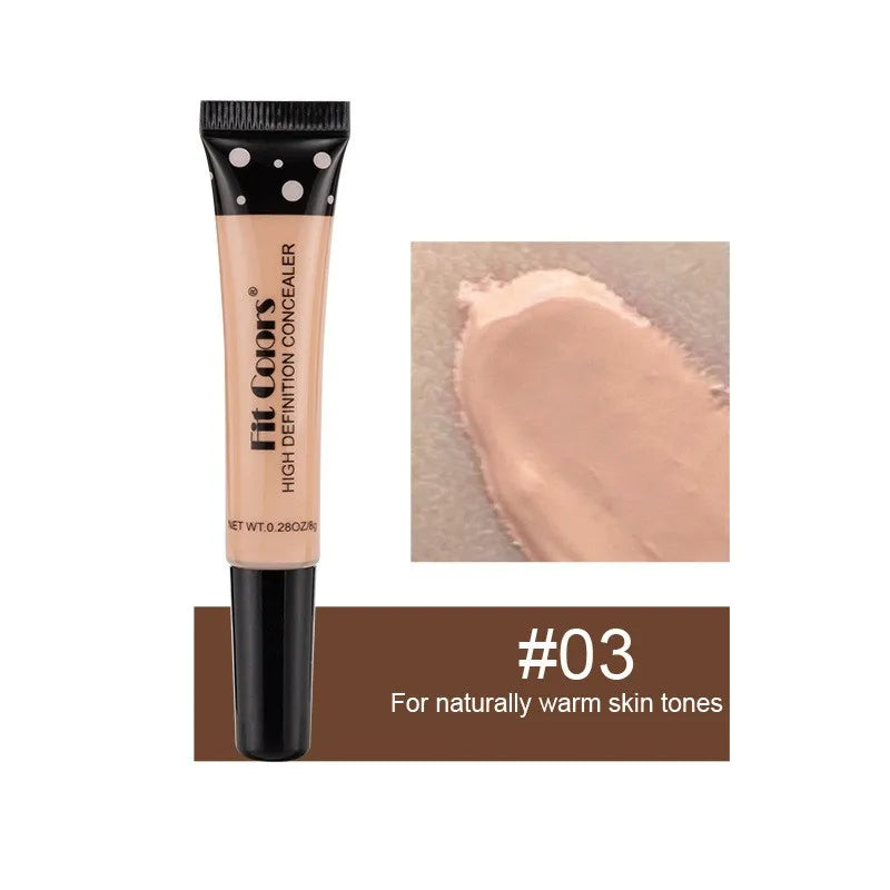 Correcteur plusieurs Choix de Teinte – Fond de Teint Liquide Nourrissant & Hydratant, Couvrance Cernes & Imperfections