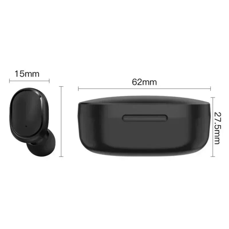 Écouteurs sans Fil Bluetooth E6S – TWS (True Wireless Stereo) avec Boîtier de Charge