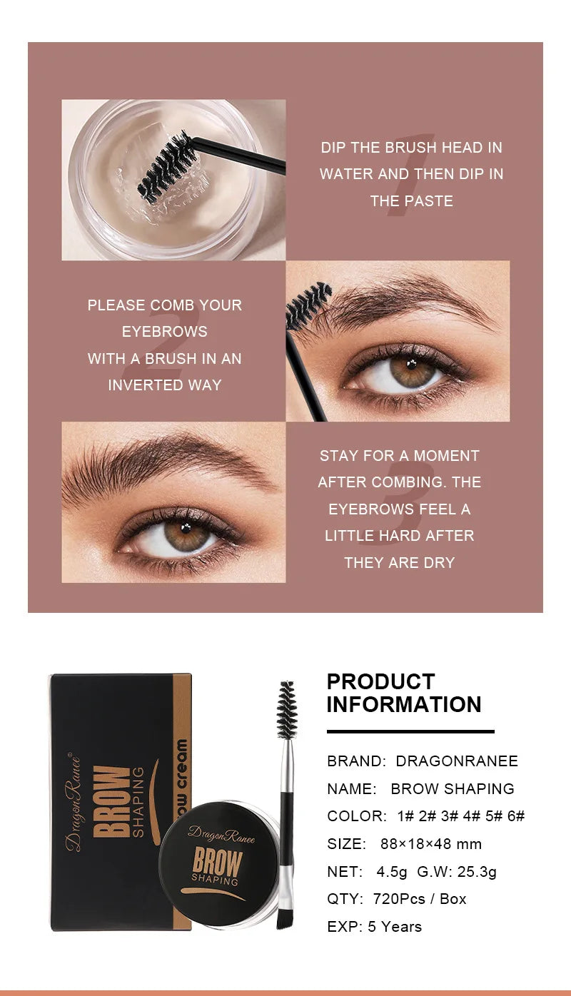 Crème Coiffante Rehausseur de Sourcils