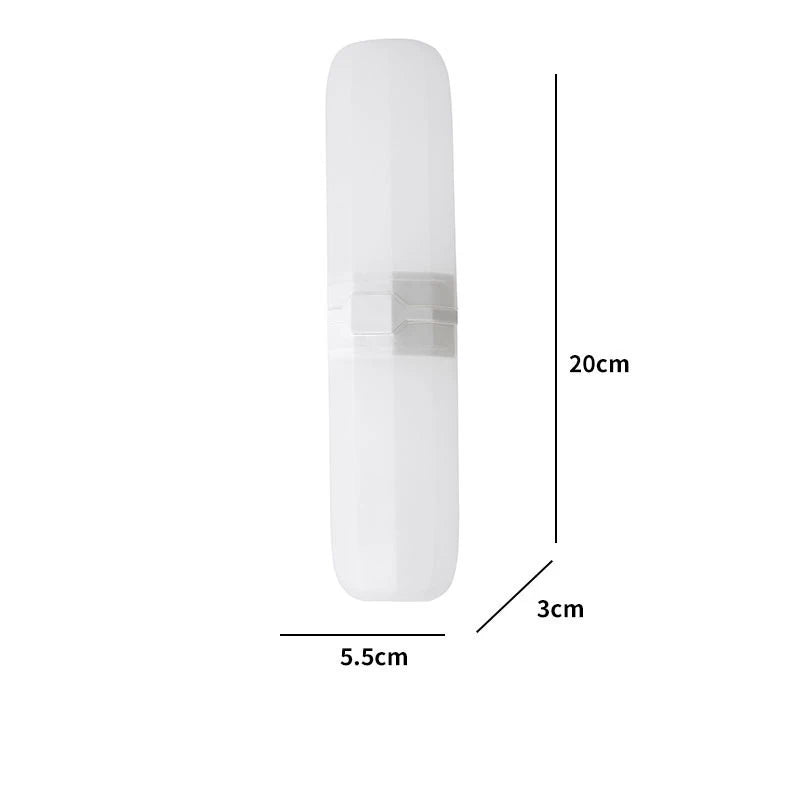 Boîte de Rangement Portable pour Brosse à Dents & Dentifrice