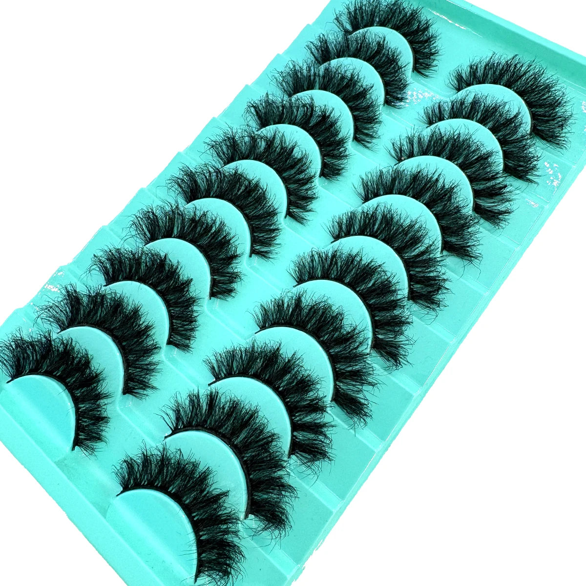 10 Paires de Faux-Cils 3D, Idéale pour Sublimer le Regard