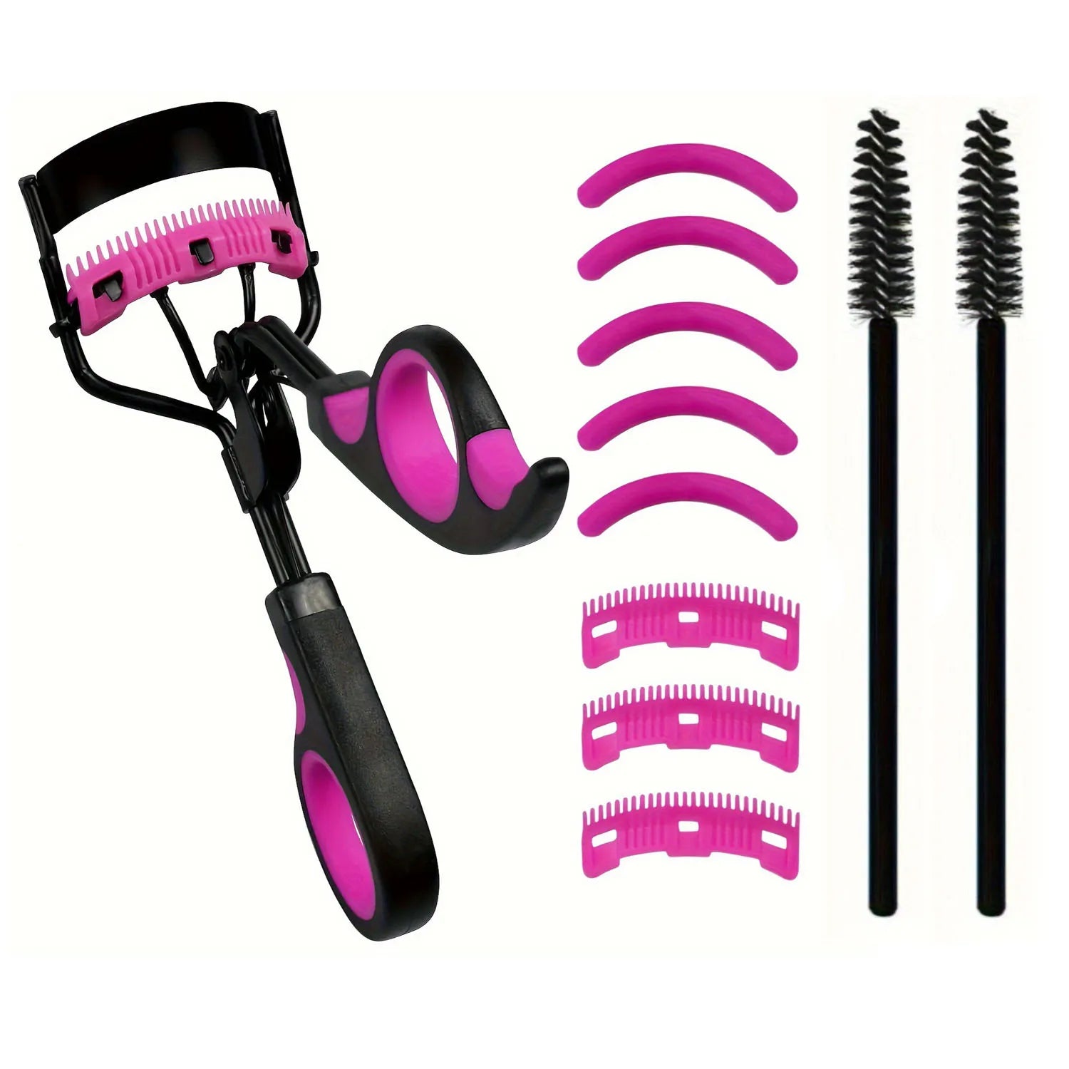 Ensemble de Recourbe-Cils 7 à 15 Pièces – Outils Complets de Maquillage