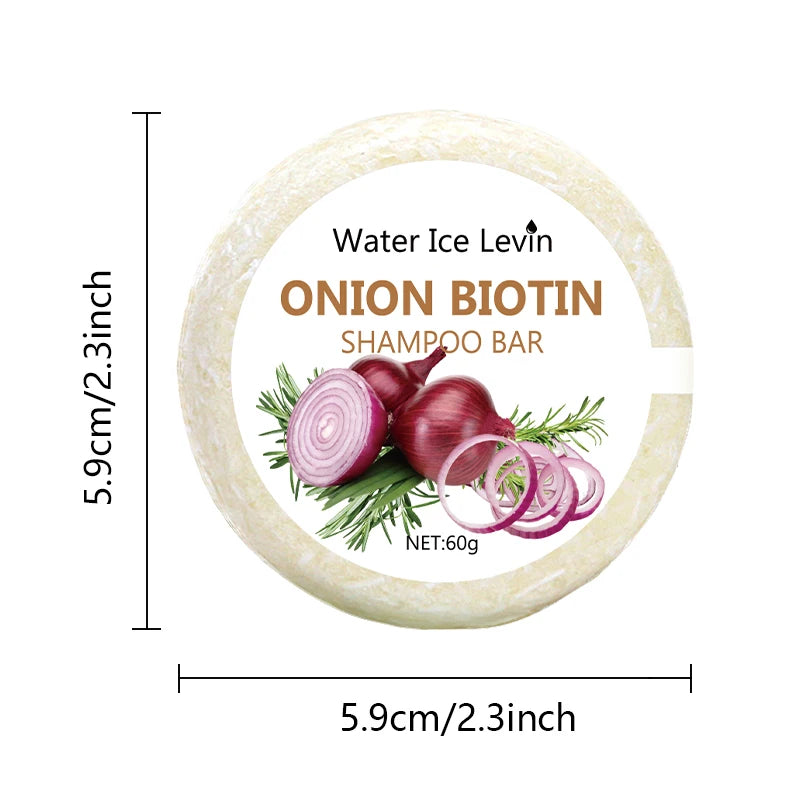 Savon Shampoing à l’Oignon et à la Biotine - 60g