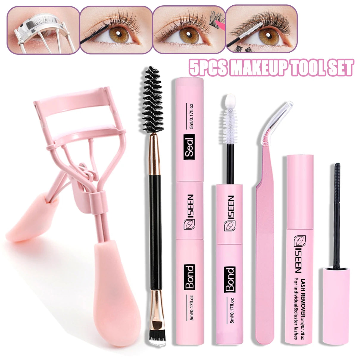 Kit Colle d'Extensions de Cils – Colle + Dissolvant