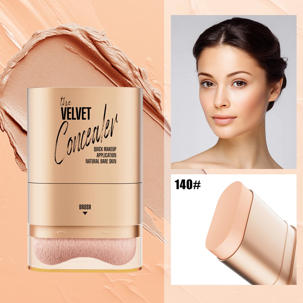 Bâton Correcteur & Fond de Teint 2 en 1 – Couvre-Cernes, Imperméable & Maquillage Impeccable