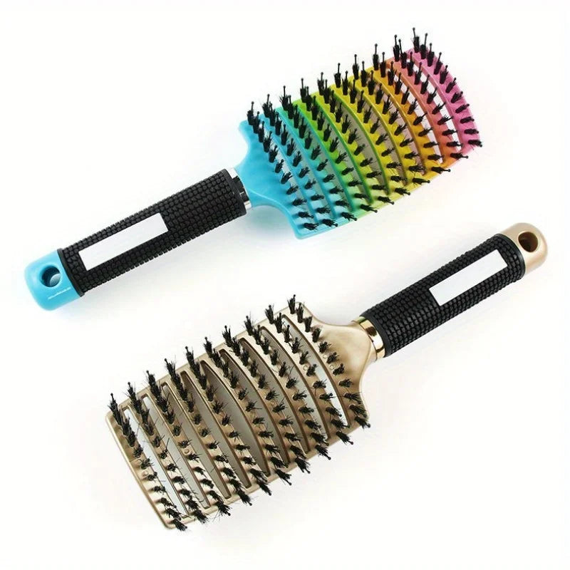Brosse à Cheveux Magique de Massage du Cuir Chevelu – Démêlant pour Tout Type de Cheveux