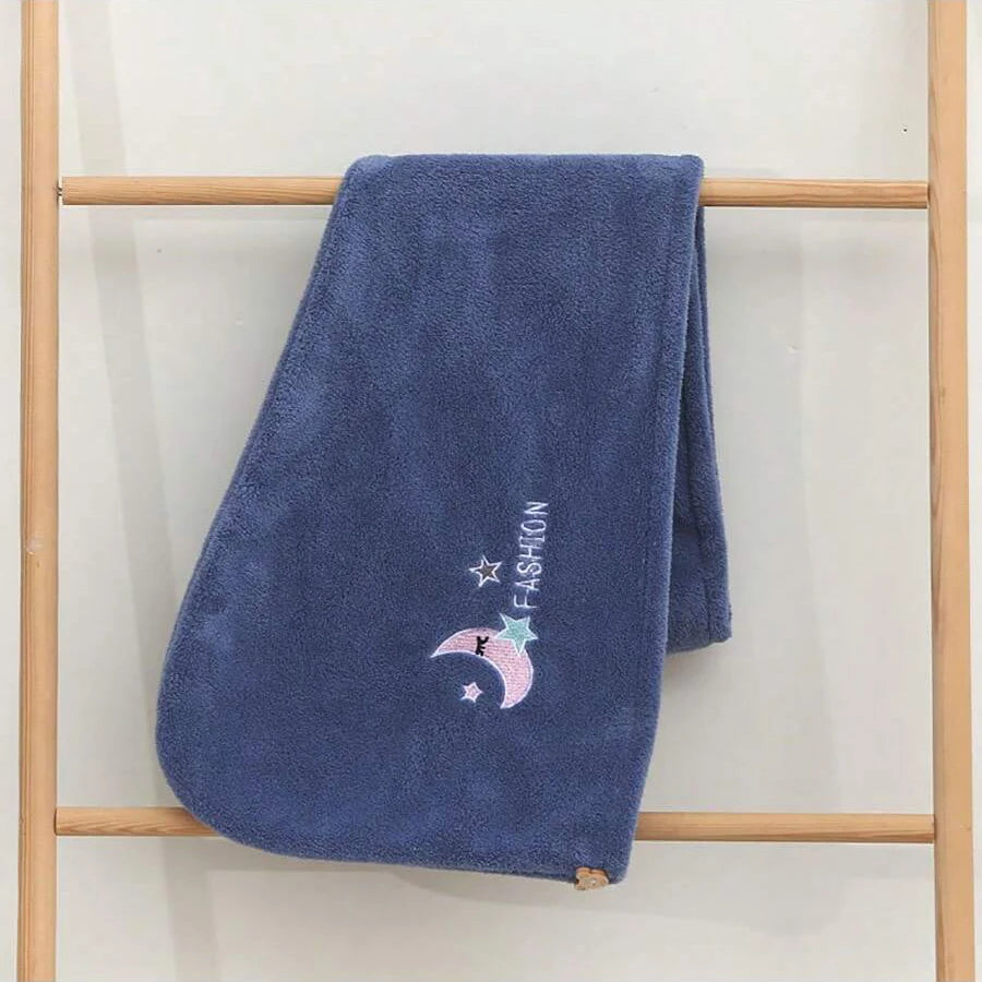 Bonnet de Séchage de Cheveux en Molleton de Corail – Absorbant et Rapide