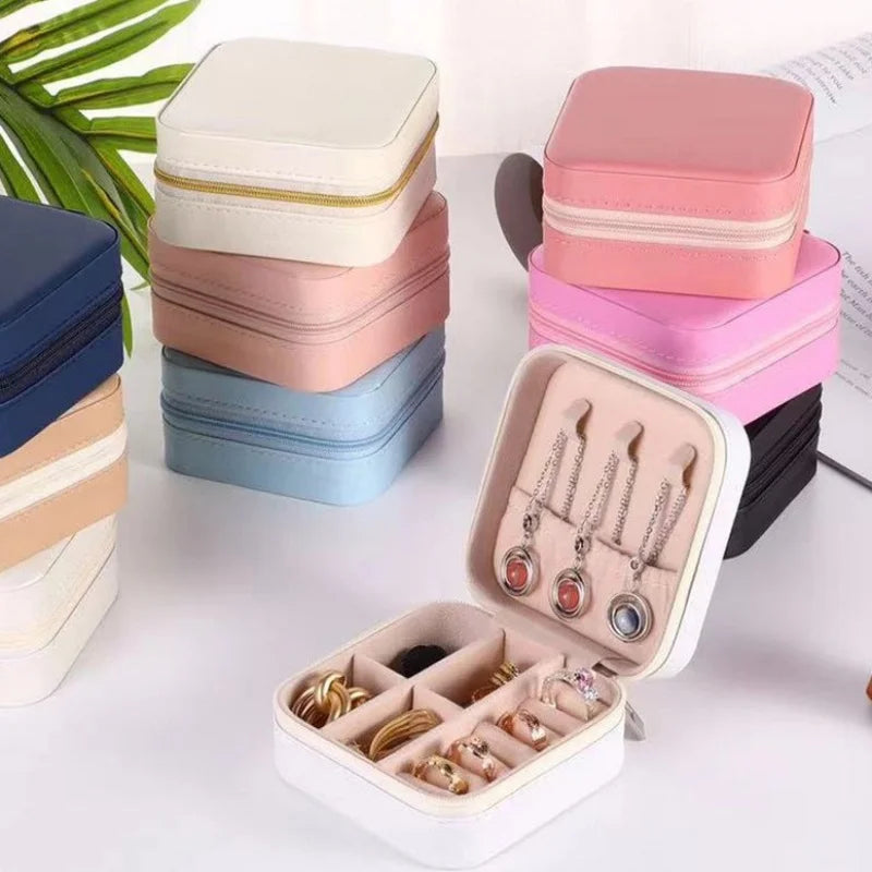 Mini Boîte de Rangement de Bijoux Portable – Voyage & Quotidien