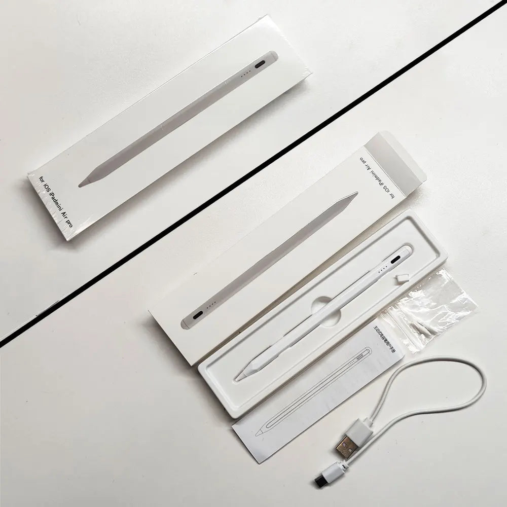 Stylet actile pour IPad – Apple Pencil Compatible avec Indicateurs LED