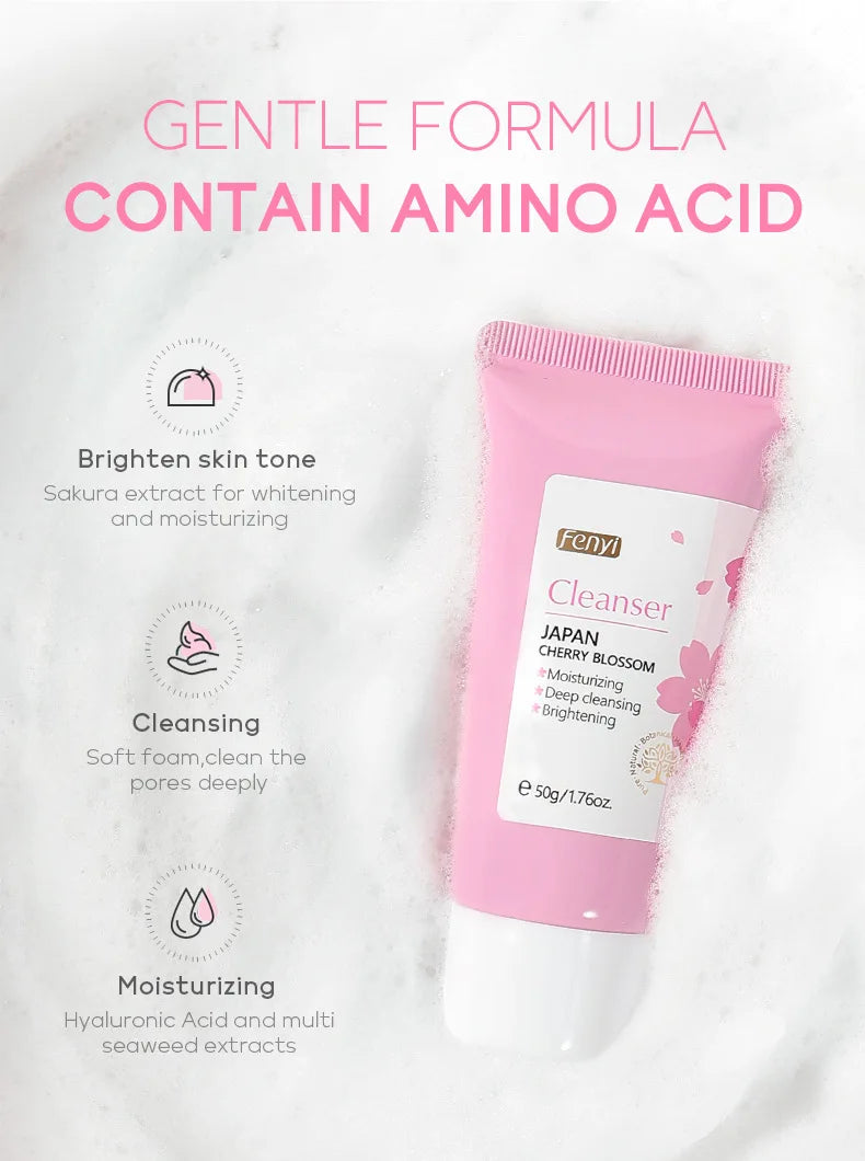 Nettoyant Visage à la Vitamine C – Nettoyage Profond & Teint Éclatant