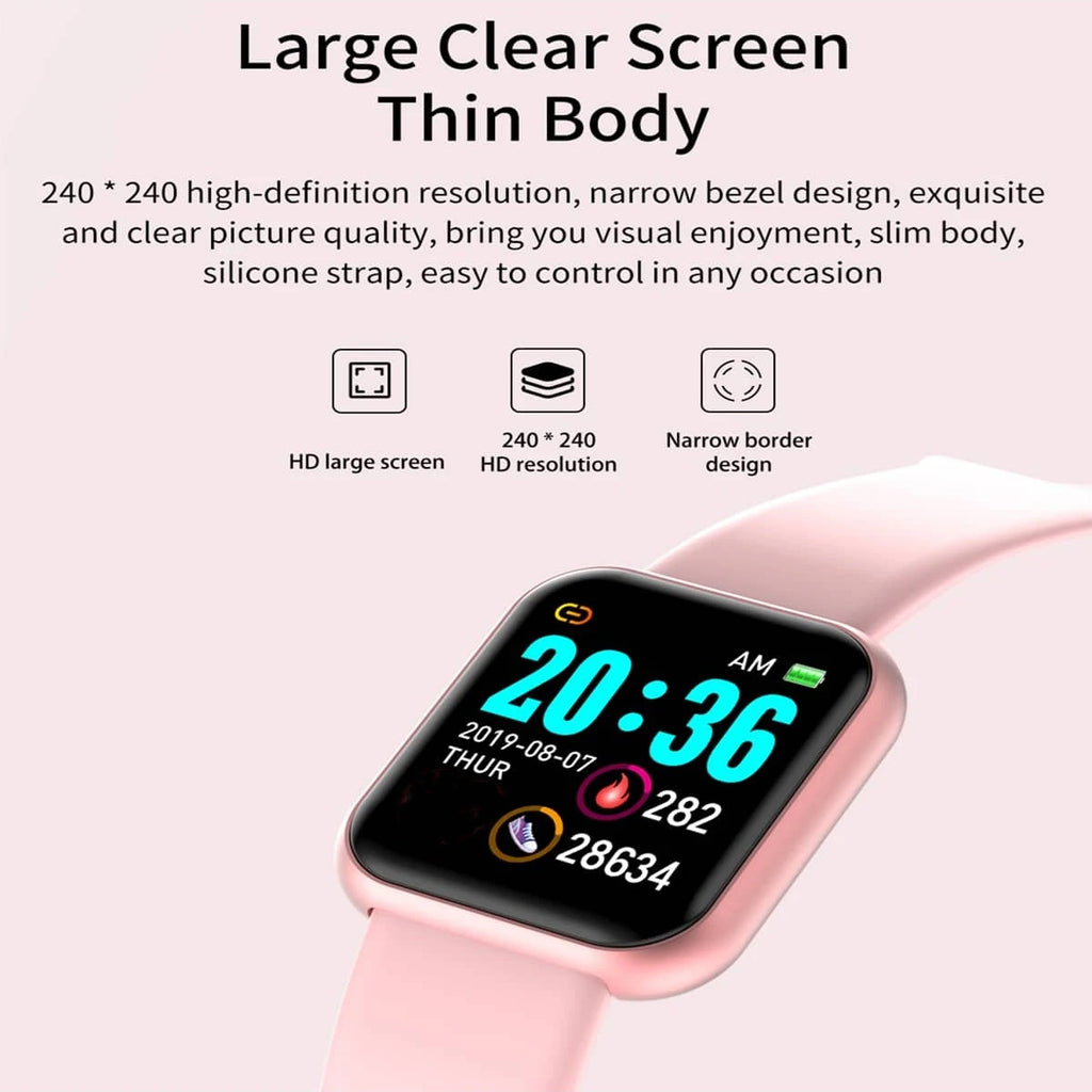 Montre Connectée Bluetooth Sport, Multi-usage – Homme & Femme