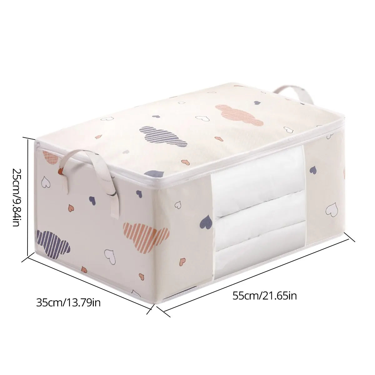Sac de Rangement Grande Capacité avec Poignée