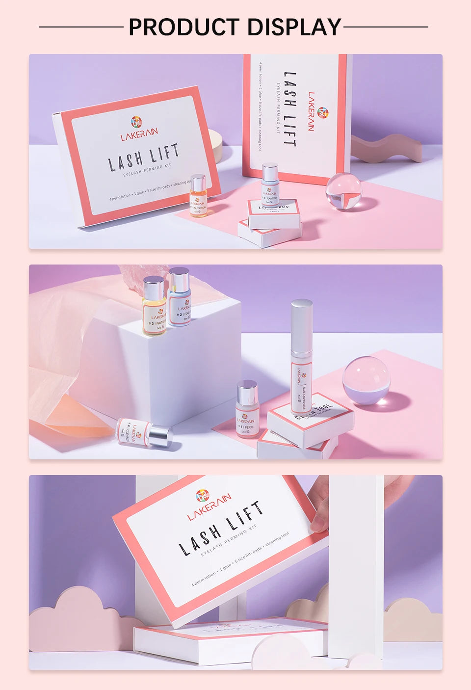 Kit Professionnel de Lifting des Cils – Permanente