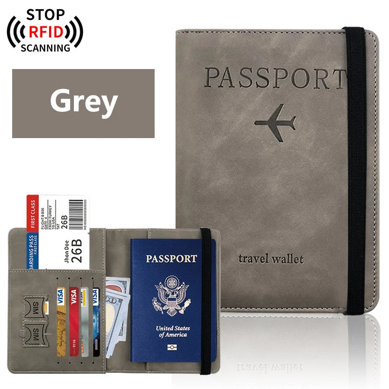 Étui de Voyage Multifonction Doté de la Technologie RFID pour Sécuriser vos Documents