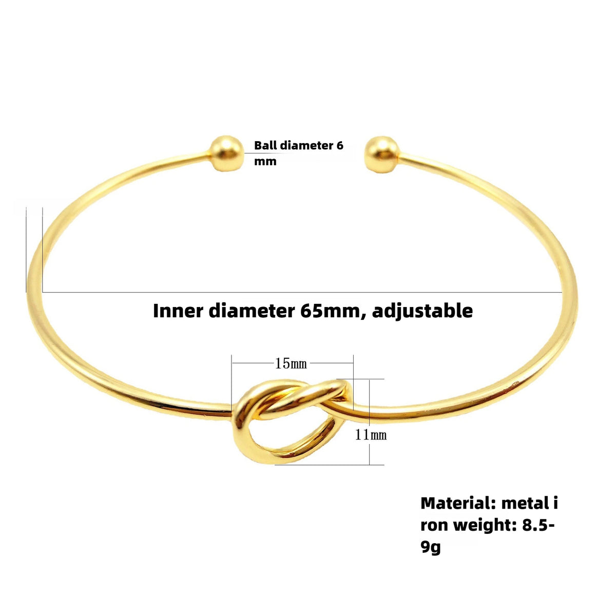 Bracelets Manchette Vintage en Acier Inoxydable