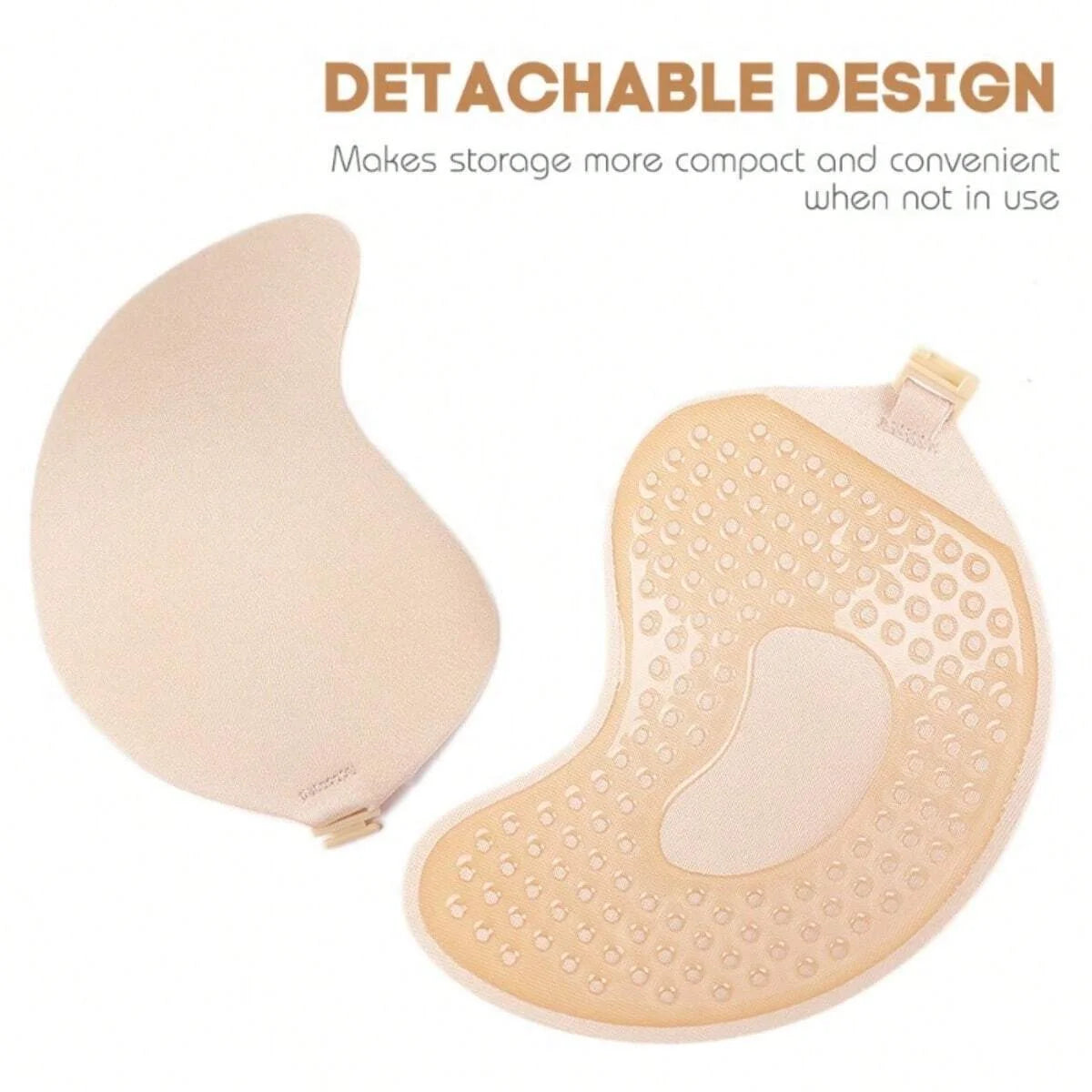 Nubra Invisible en Silicone – Patch de Poitrine pour Femmes