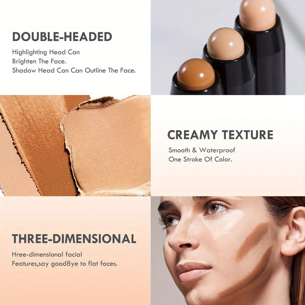 Bâton de Contour et Surligneur Double-Tête
