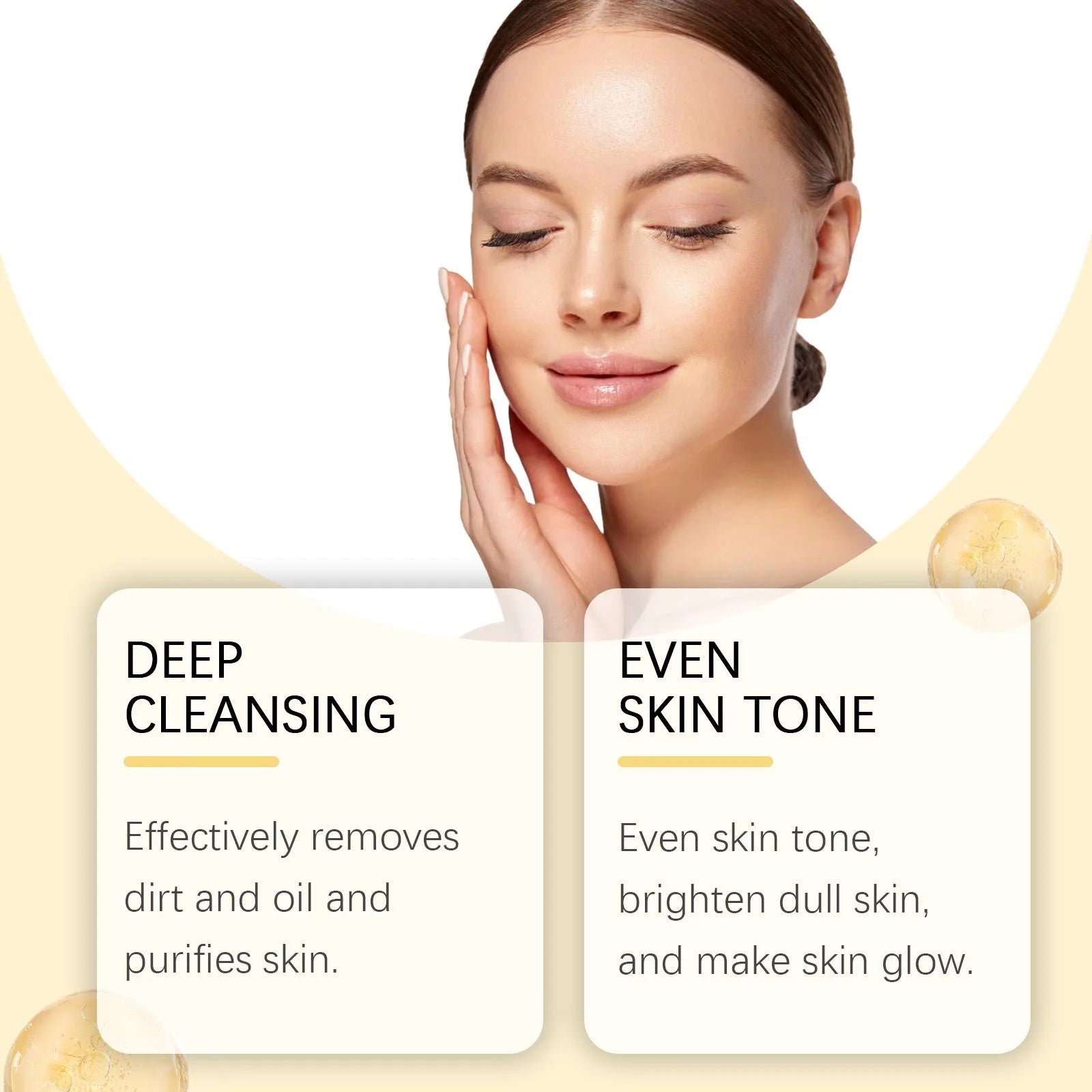 Masque Facial Exfoliant à la Vitamine C & Curcuma – Nettoyage en Profondeur et Traitement Anti-Acné