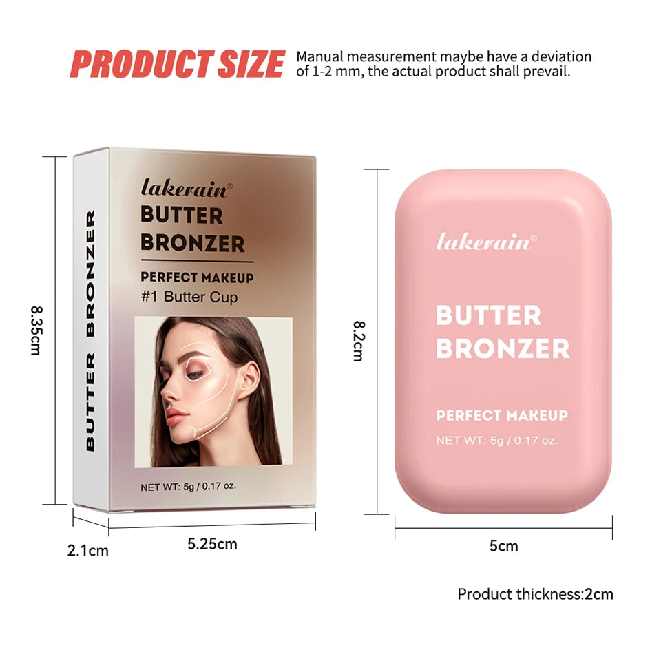 Bronzer & Highlighter Poudre – Contouring Effet Soleil Mat & Lumineux