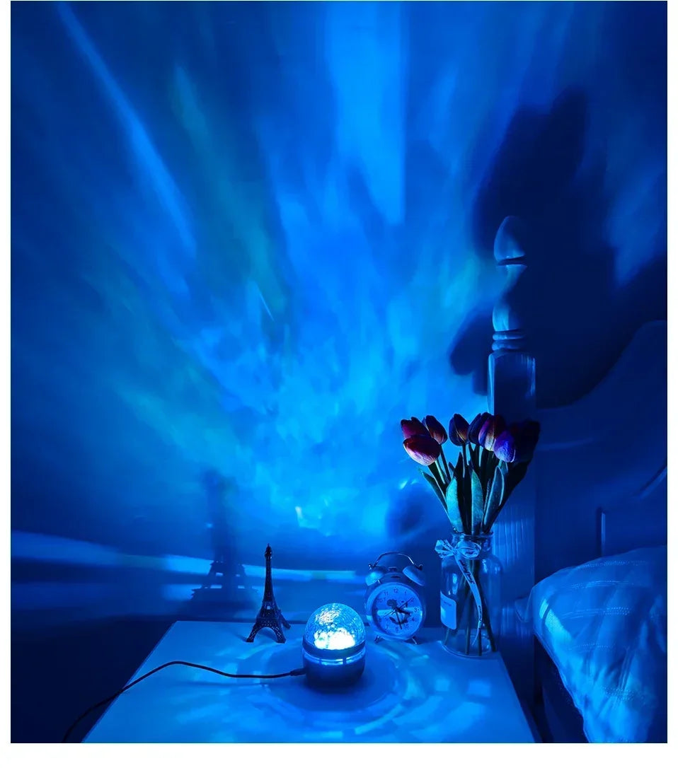 Projecteur LED Galaxy Multicolore avec Télécommande – Lumière Ciel Etoilé