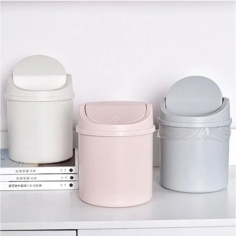 Mini Poubelle de Bureau avec Couvercle – Compacte et Pratique