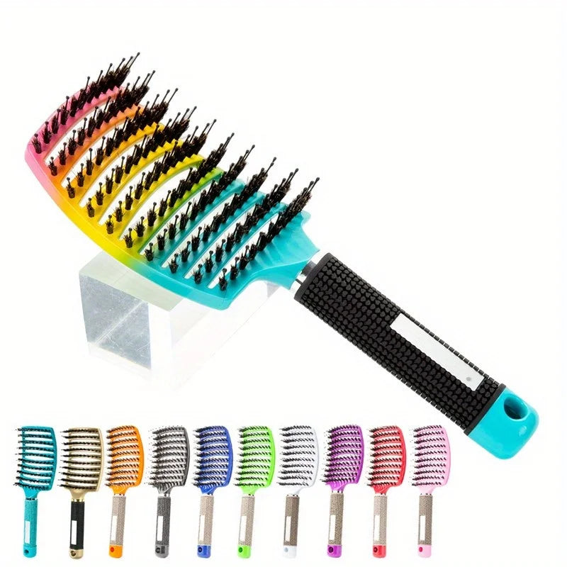 Brosse à Cheveux Magique de Massage du Cuir Chevelu – Démêlant pour Tout Type de Cheveux