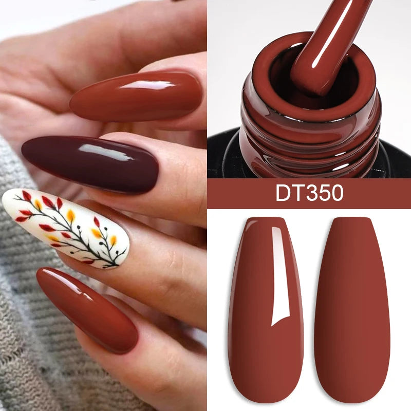 Vernis à Ongles 7ml, Longue Durée, Style Français DIY, Gel UV/LED