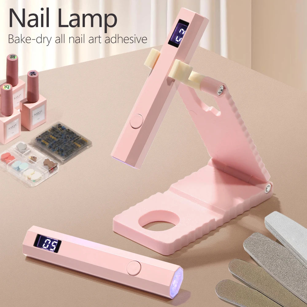 Lampe Sèche-Ongles UV/LED Portable Rechargeable par USB