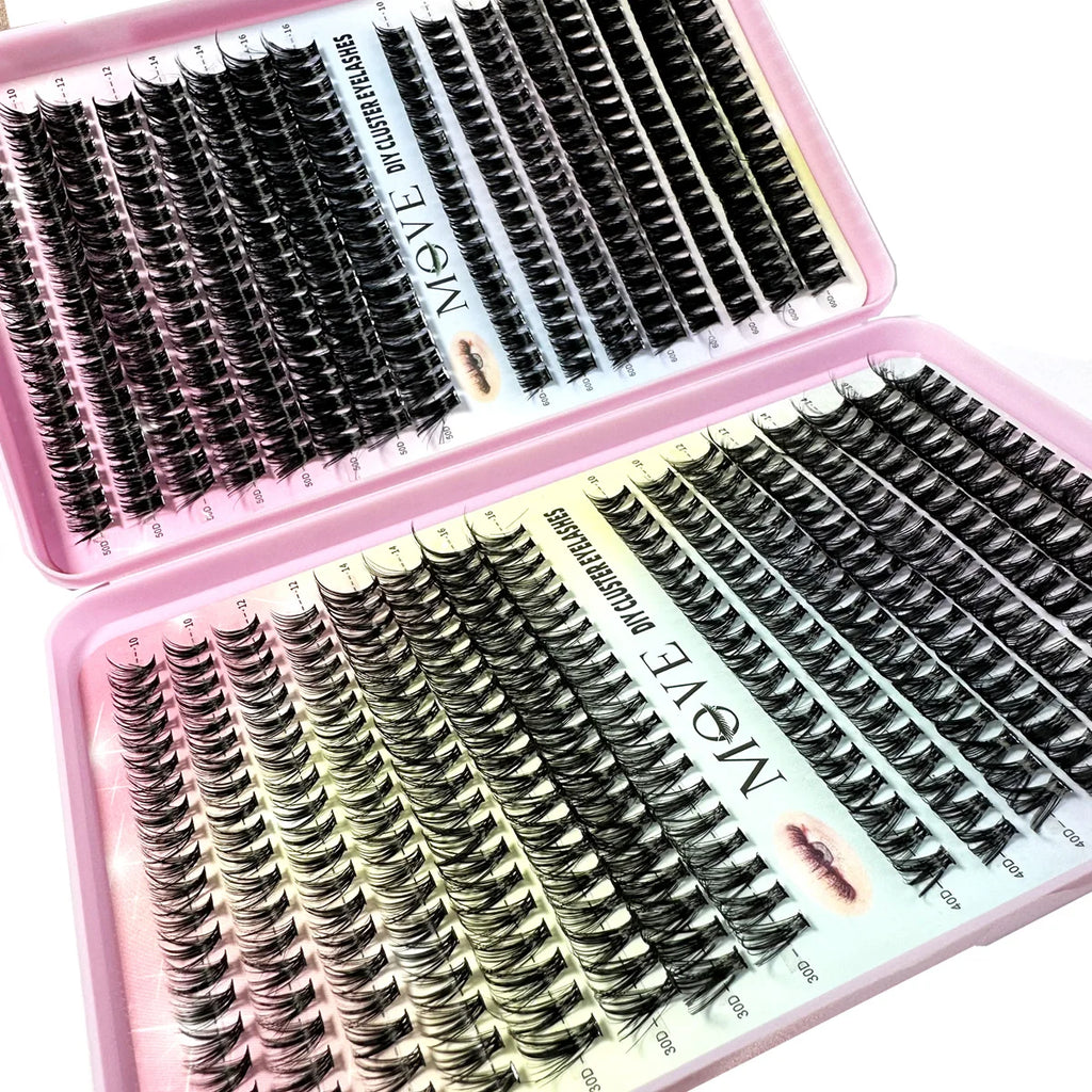 Kit d'Extension de Cils 5D, 3 Taille
