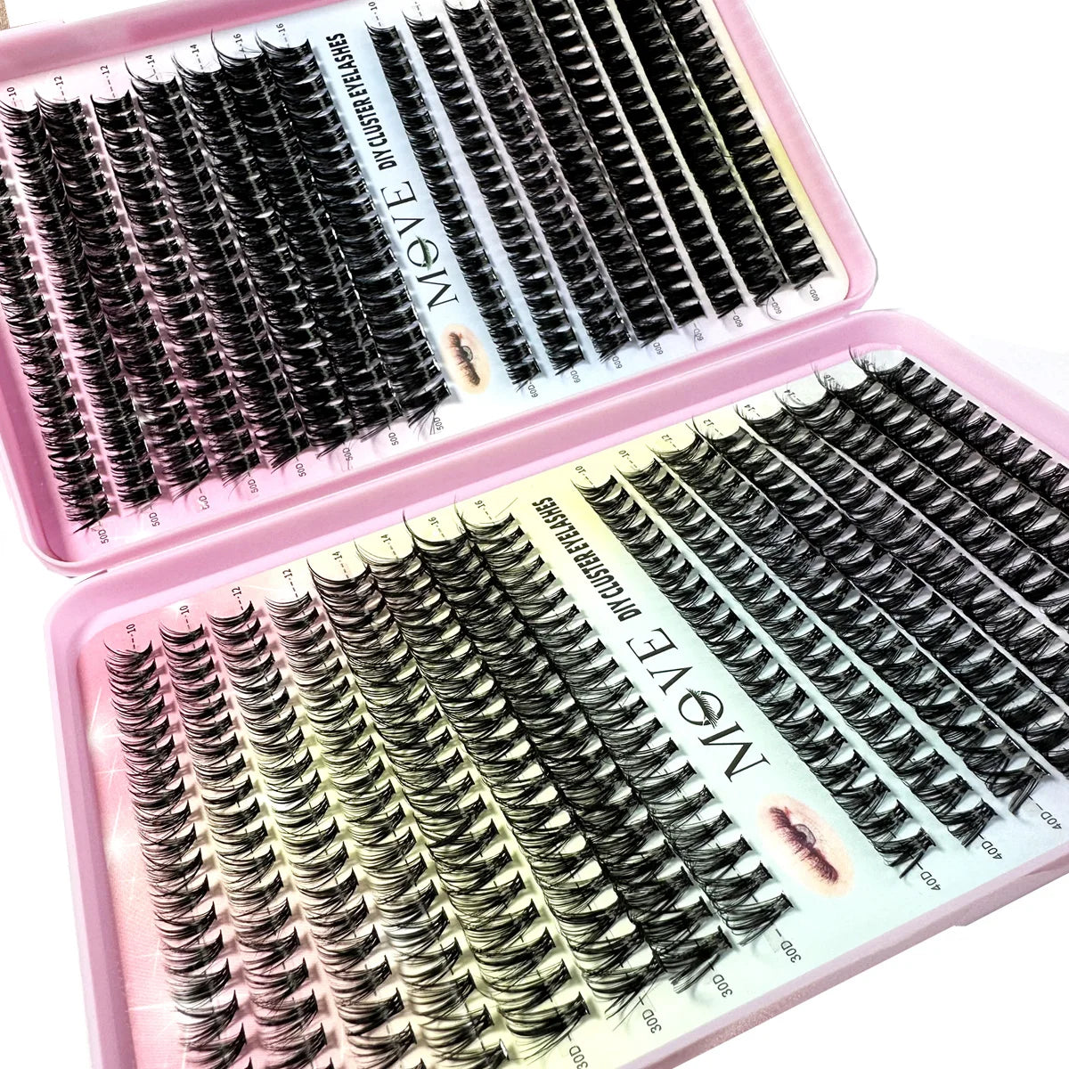 Kit d'Extension de Cils 5D, 3 Taille