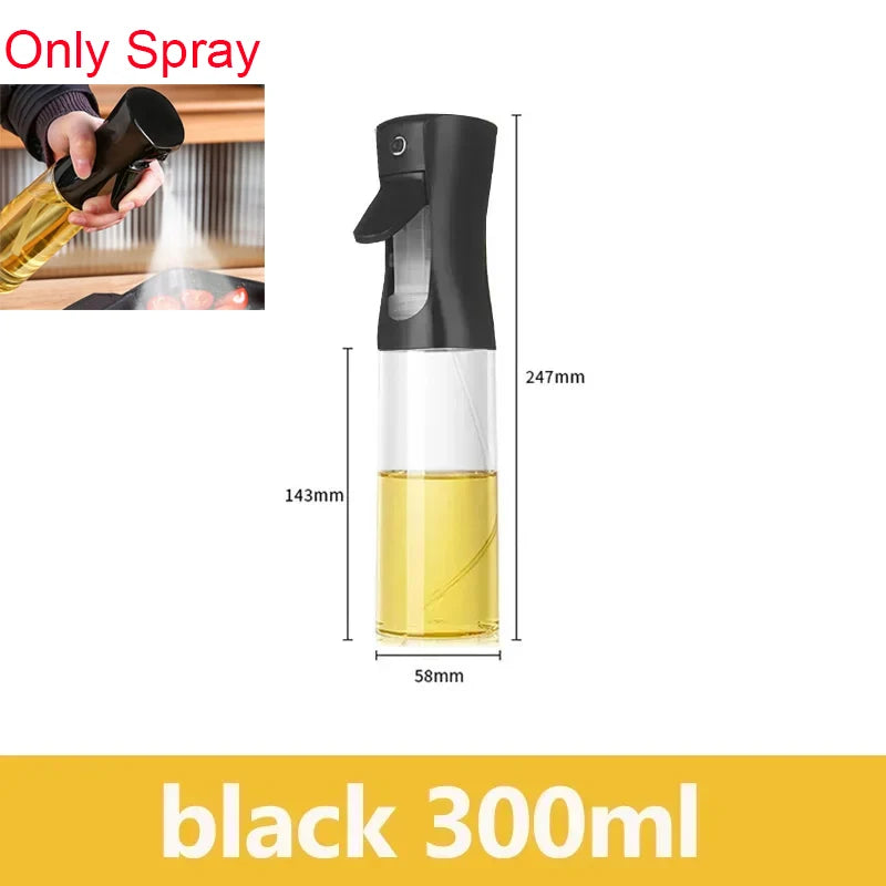 Bouteille de Pulvérisation d'Huile 2 en 1 – Distributeur et Injecteur 500 ml