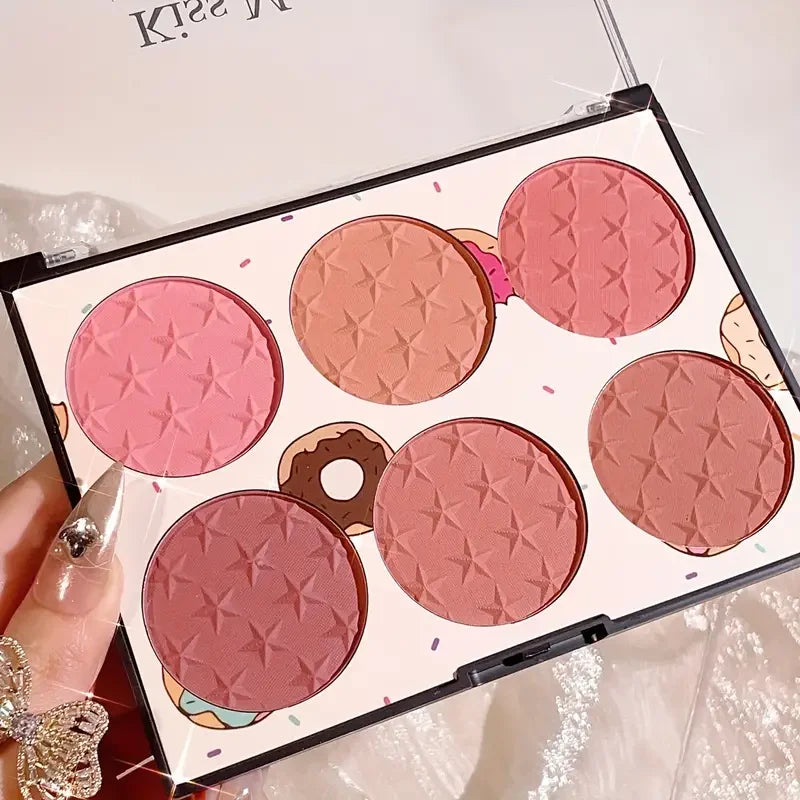 Palette de Blush – Effet Mat Naturel & Longue Tenue