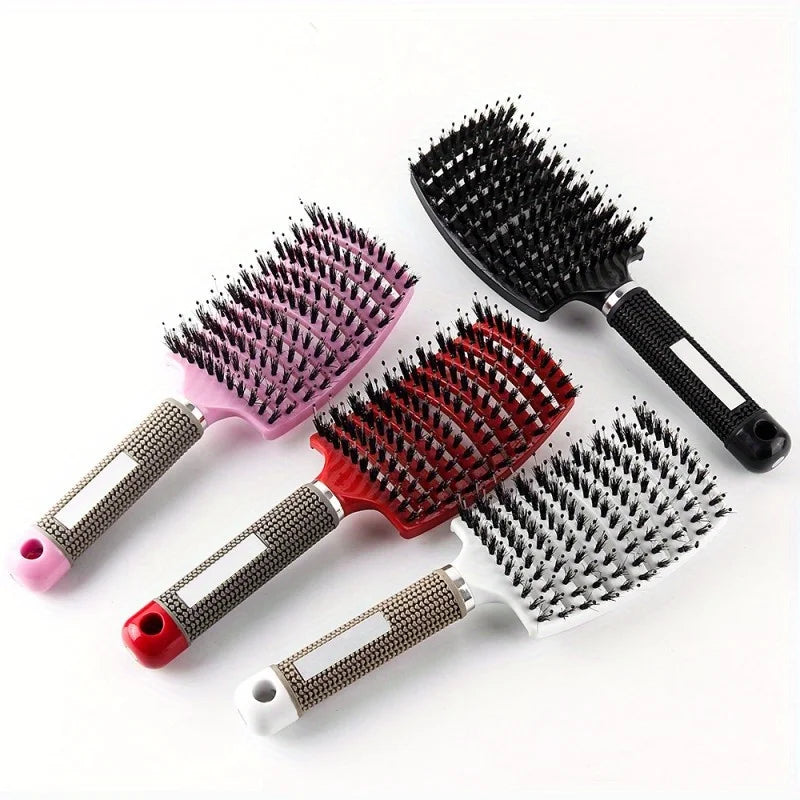 Brosse à Cheveux Magique de Massage du Cuir Chevelu – Démêlant pour Tout Type de Cheveux