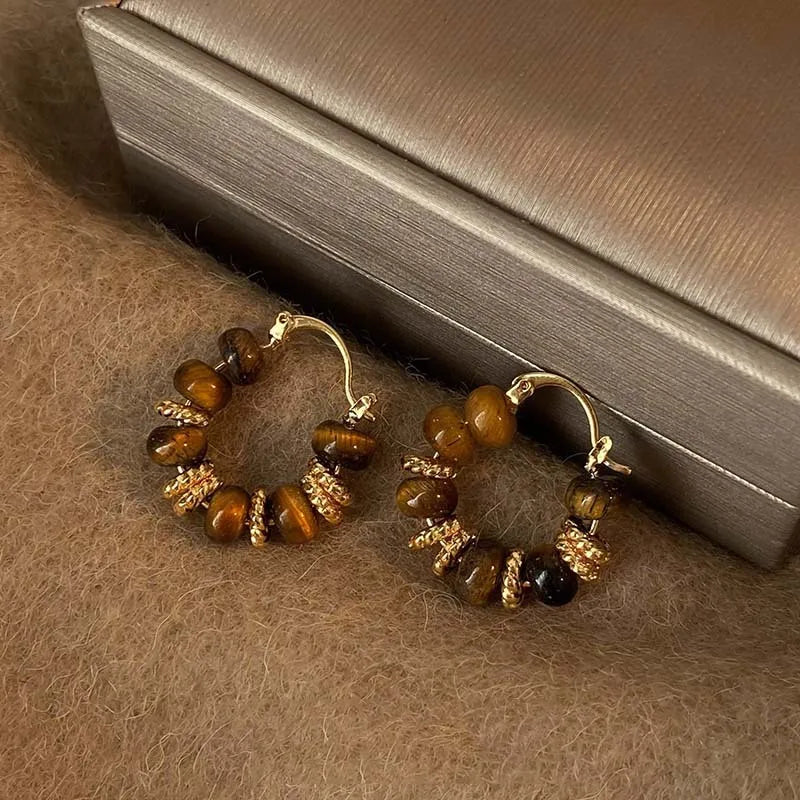 Boucles d’Oreilles Vintage en Forme de U – Élégance Totale - Edition 2026