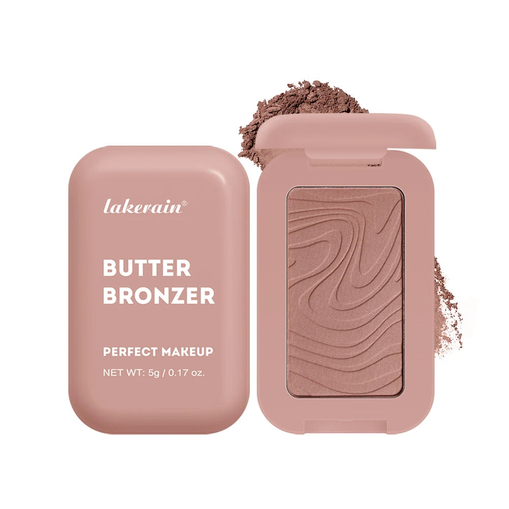 Bronzer & Highlighter Poudre – Contouring Effet Soleil Mat & Lumineux
