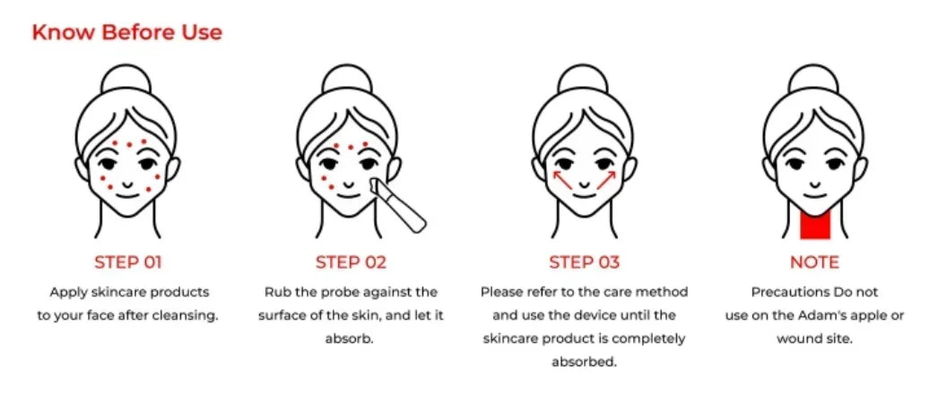 Masseur Facial à Microcourant EMS – Age-R Booster Pro, Skin Care & Rajeunissement
